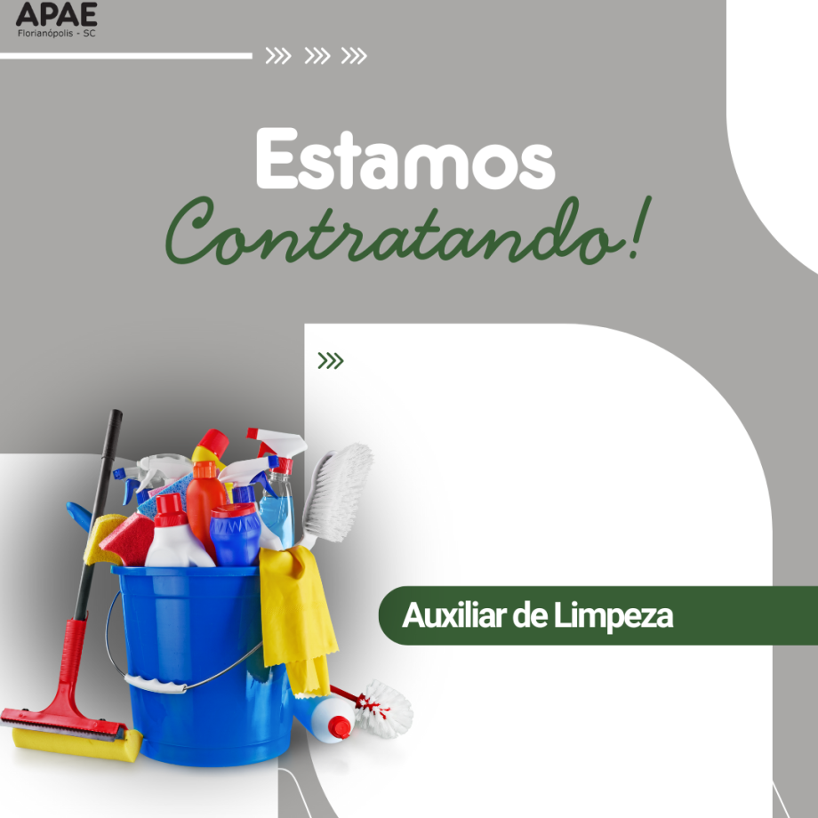 Vaga Disponível na APAE 